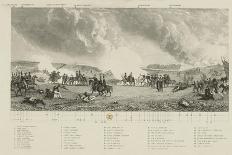 The Memorable Battle of Waterloo - the Duke of Wellington Ordering the Last Grand Charge Which Comp-George Jones-Giclee Print