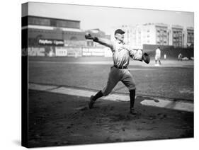 George Kahler, Cleveland Indians, Baseball Photo - New York, NY-Lantern Press-Stretched Canvas