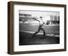 George Kahler, Cleveland Indians, Baseball Photo - New York, NY-Lantern Press-Framed Art Print