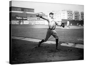 George Kahler, Cleveland Indians, Baseball Photo - New York, NY-Lantern Press-Stretched Canvas