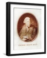 George Keate, Author, Painter and Friend of Voltaire, 1781-John Keyse Sherwin-Framed Giclee Print