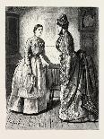 Girl and New Governess, 1874-George L. Du Maurier-Giclee Print