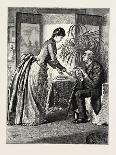Girl and New Governess, 1874-George L. Du Maurier-Giclee Print