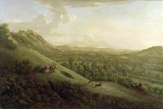 Landscape near a Coastal Inlet, 1763 (Oil on Canvas)-George Lambert-Giclee Print