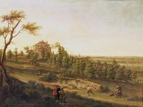 View of Chiswick Villa from the Lawn, C.1735-George Lambert-Giclee Print