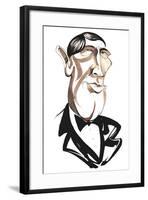 George Lazenby-Neale Osborne-Framed Giclee Print