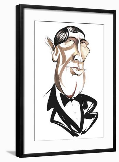 George Lazenby-Neale Osborne-Framed Giclee Print