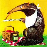Anteater Picnic - Jack & Jill-George Lesnak-Stretched Canvas