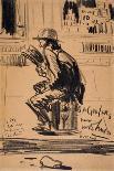 The Hobo Musician-George Luks-Giclee Print