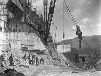 Hanging Bridge - President Theodore Roosevelt and Party in the Royal Gorge of the Arkansas River,…-George Lytle Beam-Framed Photographic Print