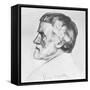 George Meredith 1828-1909-William Strang-Framed Stretched Canvas