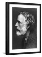 George Meredith, English Novelist and Poet, C1909-Frederick Hollyer-Framed Giclee Print