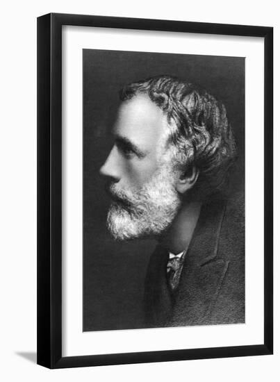 George Meredith, English Novelist and Poet, C1909-Frederick Hollyer-Framed Giclee Print