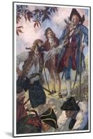 George Merry and His Fellow Pirates-John Cameron-Mounted Art Print