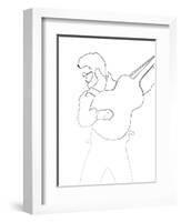 George Michael-Logan Huxley-Framed Art Print