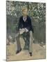 George Moore in the Artist's Garden, c.1879-Edouard Manet-Mounted Giclee Print
