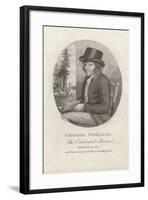 George Morland, the Celebrated Painter, Died 29 October 1804-null-Framed Giclee Print