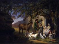 Cowherd and Milkmaid-George Morland-Giclee Print