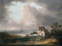 Weymouth Bay with a Distant View of the Harbour and Portland Bill, 1788-George Morland-Giclee Print