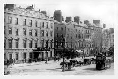 Dublin, Sackville Street, Ireland-George Morrison-Framed Stretched Canvas