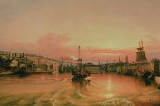 Rowing Ashore, Cork, 1858-George Mounsey Wheatley Atkinson-Laminated Giclee Print