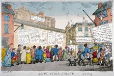 Miseries of Human Life, Smithfield Market, London, C1800-George Moutard Woodward-Stretched Canvas