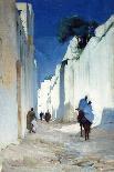 Tangiers City Wall-George Murray-Framed Stretched Canvas