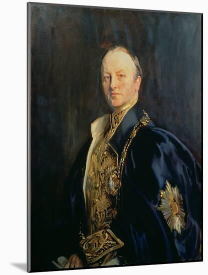 George Nathaniel, Marquis Curzon of Kedleston (1859-1925), 1890s T2-John Singer Sargent-Mounted Giclee Print