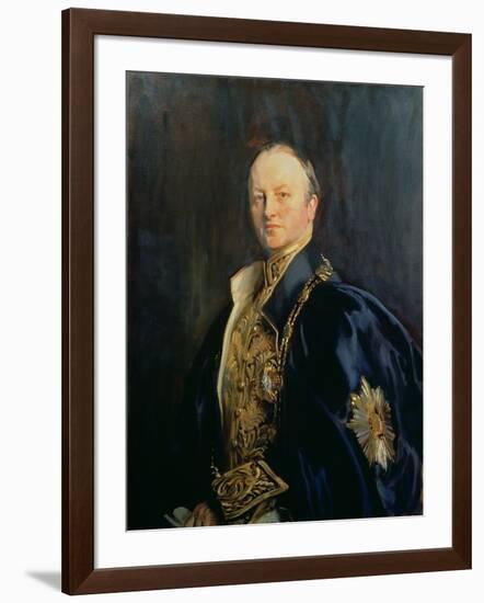 George Nathaniel, Marquis Curzon of Kedleston (1859-1925), 1890s T2-John Singer Sargent-Framed Giclee Print