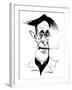 George Orwell - caricature-Neale Osborne-Framed Giclee Print