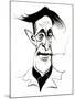 George Orwell - caricature-Neale Osborne-Mounted Giclee Print