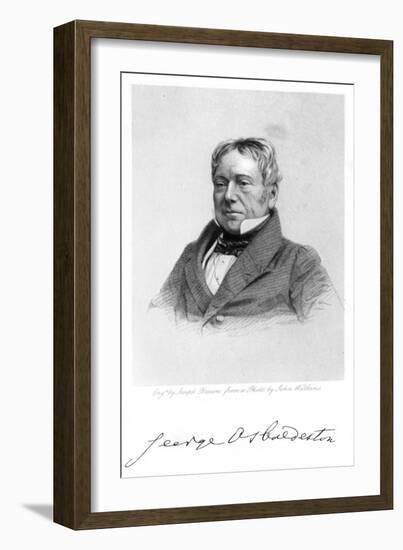 George Osbaldeston-Joseph Brown-Framed Art Print