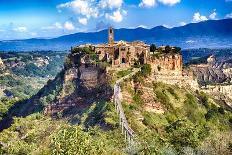 Ancient Town Civita di Bagnoregio Italy-George Oze-Photographic Print