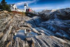 Pemaquid Pont Lighthouse, Maine-George Oze-Photographic Print