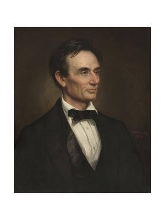 1860 18x24 Canvas Art Poster George Peter Alexander Healy Abraham Lincoln