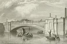 The King's Bridge in Dublin-George Petrie-Giclee Print