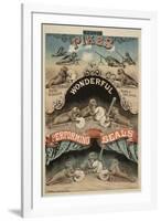 George Pike's Performing Seals-Henry Evanion-Framed Giclee Print