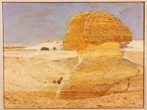 The Great Sphinx at Gizeh, 1862 (W/C on Paper)-George Price Boyce-Giclee Print