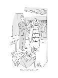 "Watch out, Fred! Here it comes again!" - New Yorker Cartoon-George Price-Premium Giclee Print