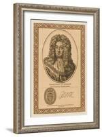 George Prince of Denmark Consort of Queen Anne with His Autograph-null-Framed Art Print