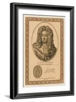 George Prince of Denmark Consort of Queen Anne with His Autograph-null-Framed Art Print