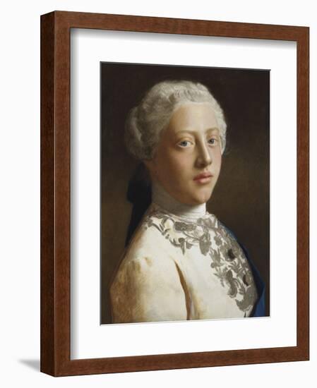 George, Prince of Wales, 1754-Jean Etienne Liotard-Framed Premium Giclee Print
