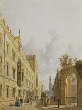 Exeter College, Oxford-George Pyne-Framed Giclee Print