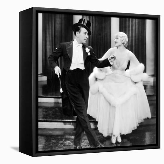 George Raft, Carole Lombard. "Bolero" 1934, Directed by Wesley Ruggles-null-Framed Stretched Canvas