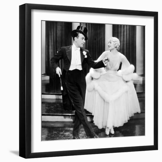 George Raft, Carole Lombard. "Bolero" 1934, Directed by Wesley Ruggles-null-Framed Photographic Print