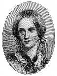 Charlotte Bronte British novelist-George Richmond-Giclee Print