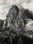 Early Carvings at Mount Rushmore-George Rinhart-Premium Photographic Print