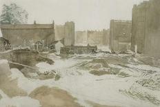 Clearing a Site in Paddington for Development-George Robert Lewis-Giclee Print