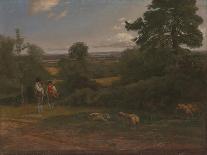 Hereford, from the Haywood, Noon-George Robert Lewis-Giclee Print