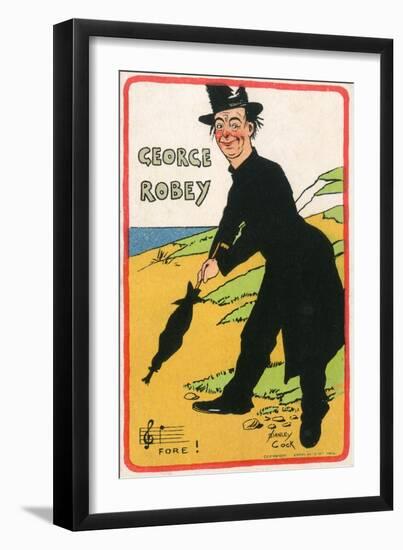 George Robey, Cock 1906-Stanley Cock-Framed Art Print